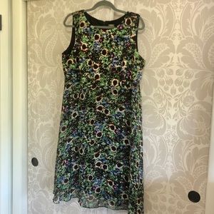 Floral Sunflower Taylor Dress